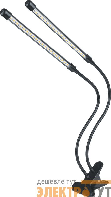 Светильник светодиодный 95 583 NDF-FITO-C01-01-20W-BL 20Вт IP40 на прищепке с таймером для растений полного спектра Navigator 95583