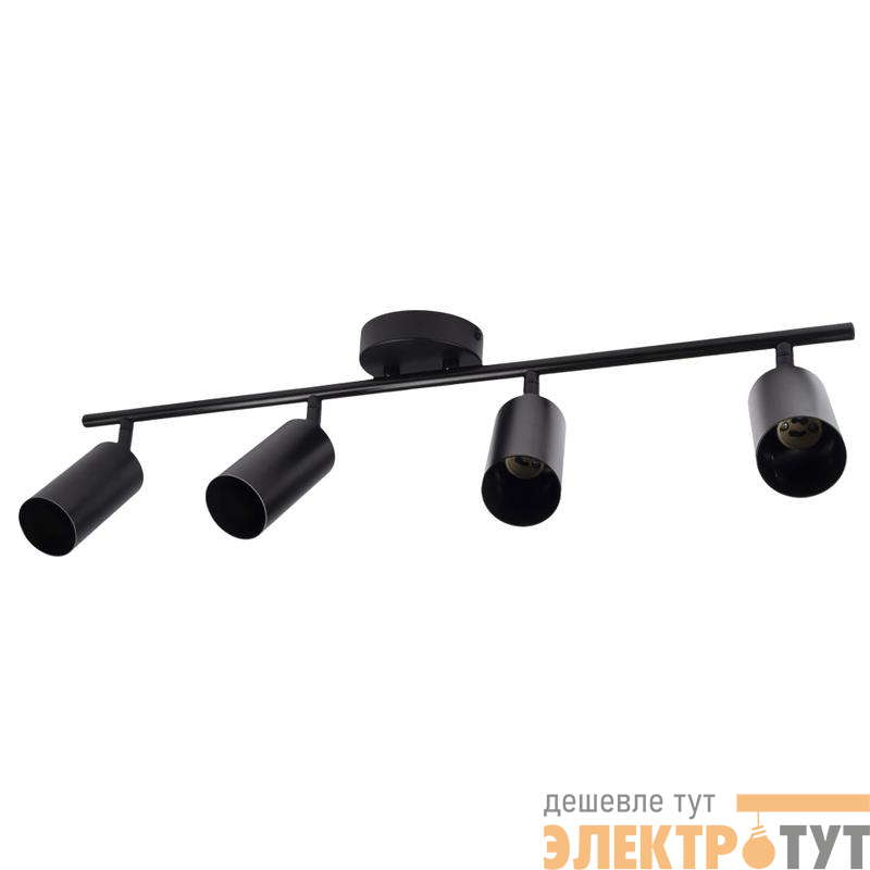 Светильник PCL-0404 4xGU10 IP20 230В BL настен./потолочн. декор. под лампу JazzWay 5066687