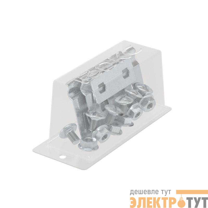 Угол для лотка горизонтальный 90град. 100х80 CPO 90 в компл. с крепежн. элемент. цинк-ламель DKC 36022KZL