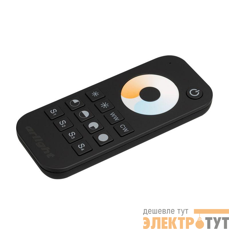 Пульт SMART-R34-MIX 1 зона 2.4G IP20 пластик черн. Arlight 025032