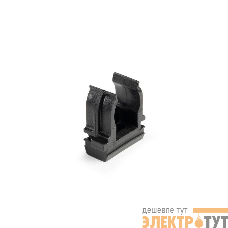 Держатель для труб (клипса) d16 черн. Fortisflex 91050