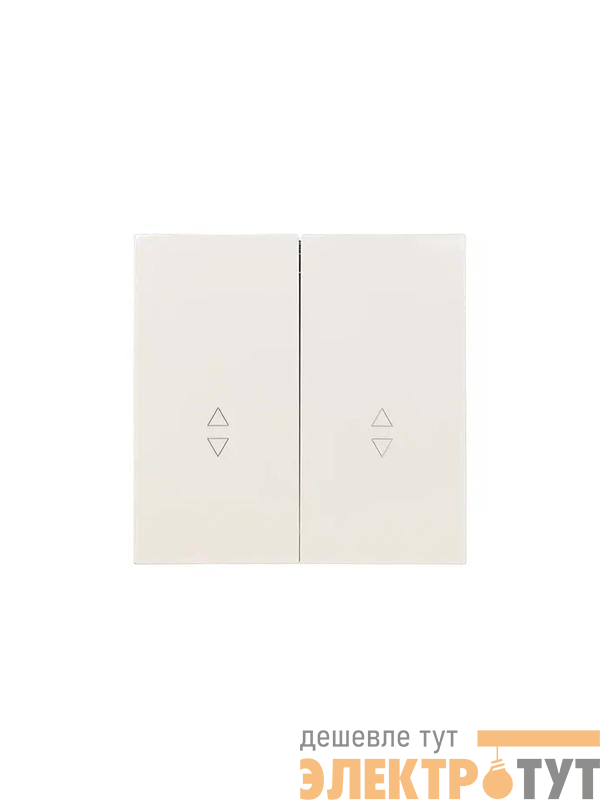 Выключатель проходной 2-кл. СП ZIMA IP20 10А безвинт. зажим слон. кость LEZARD 704-9088-106QC