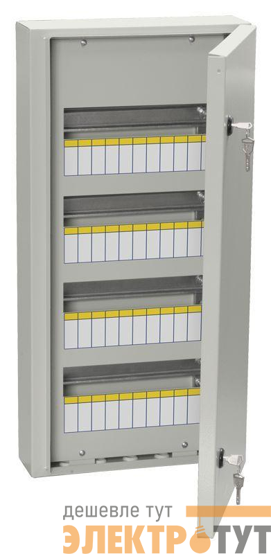 Корпус ЩРн-48 TITAN 3 670х330х120мм IP54 метал. IEK MKM11-N-48-54-Z