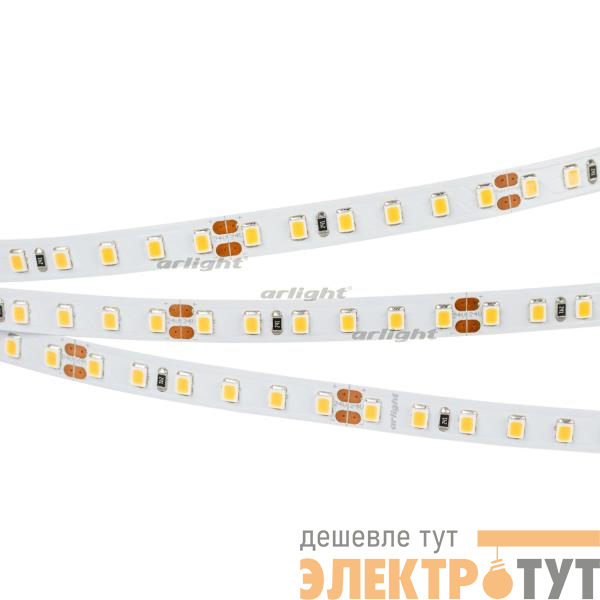 Лента светодиодная RT-A120-8mm 24V Warm 2700К SUN 14.4Вт/м IP20 2835 открыт. (уп.5м) Arlight 024974(2)