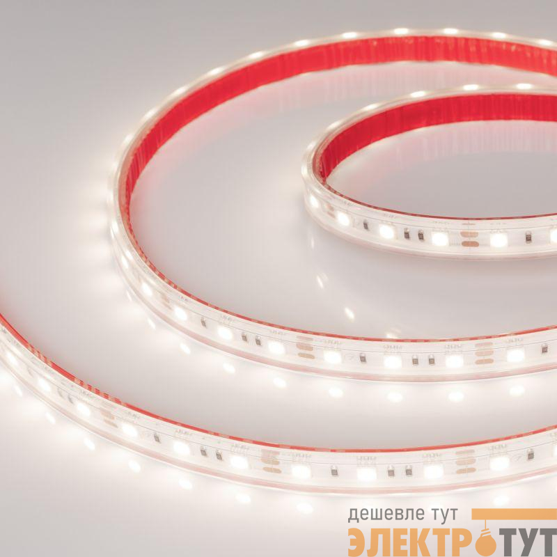 Лента светодиодная RTW-PS-B60-12mm 12V Day 4000К 14.4Вт/м IP67 5060 герметичная (уп.5м) Arlight 022324(2)