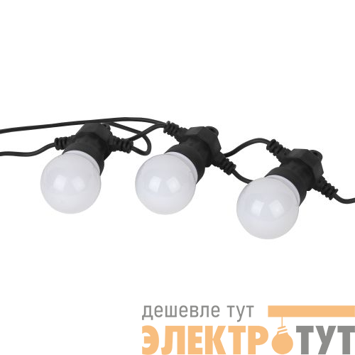 Гирлянда светодиодная "Белт Лайт" 5м 10LED шаг 50см мультиколор 24В каучуковая изоляция IP44 динамич. режим с контроллером и трансформ. ERABL-MK52 Эра Б0047956