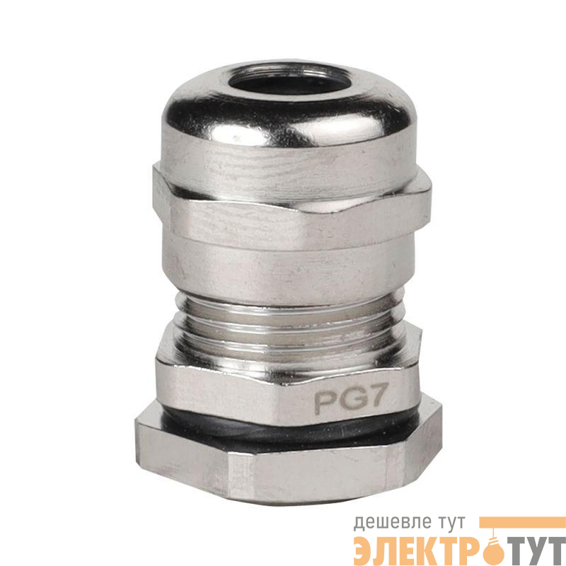 Сальник PGM07 d5-6мм IP68 метал. КЭАЗ 350594