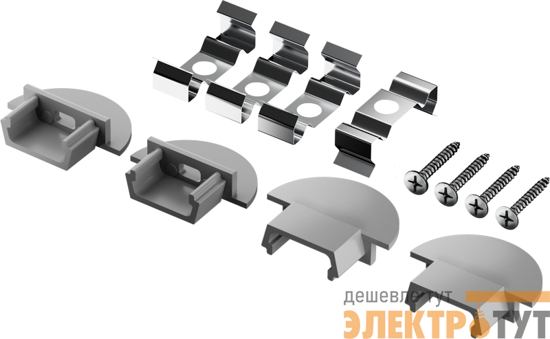 Комплект клипс 91 946 ИМПСЛ-03 (4 крепежные клипсы с заглушками) для ИПСЛ-03 Innolux 91946