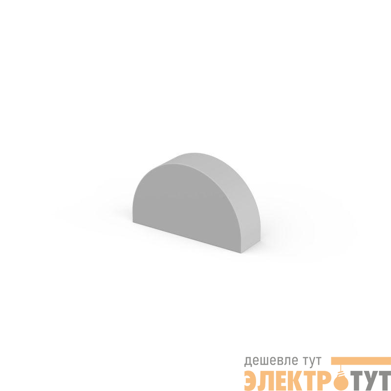 Заглушка для кабель-канала MultiSet 30х13 сер. SE IMT30135GY