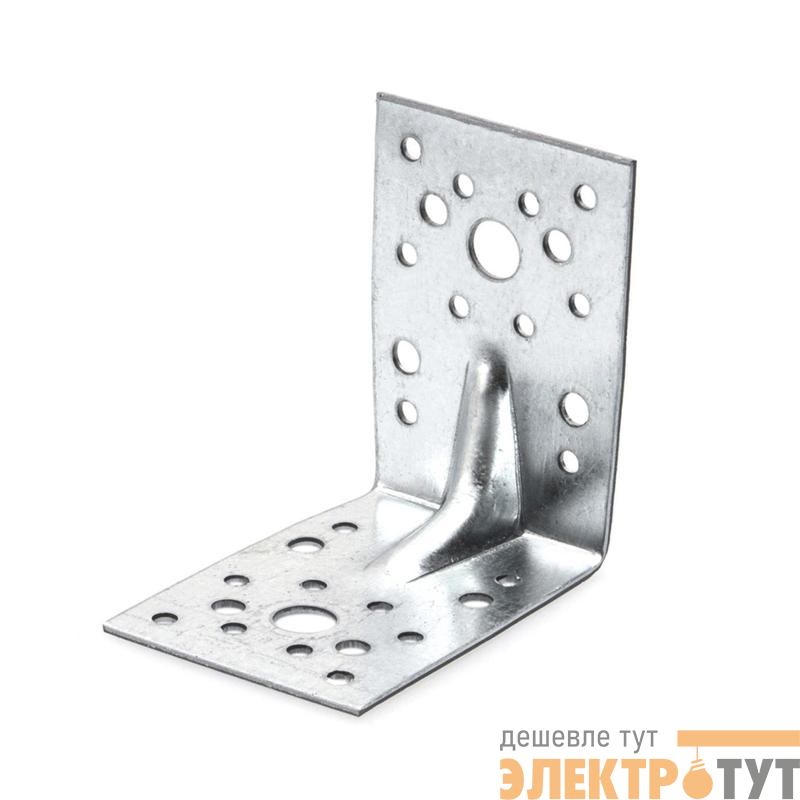 Угол крепежный усилен. 105х105х90 цинк Zitar 124408
