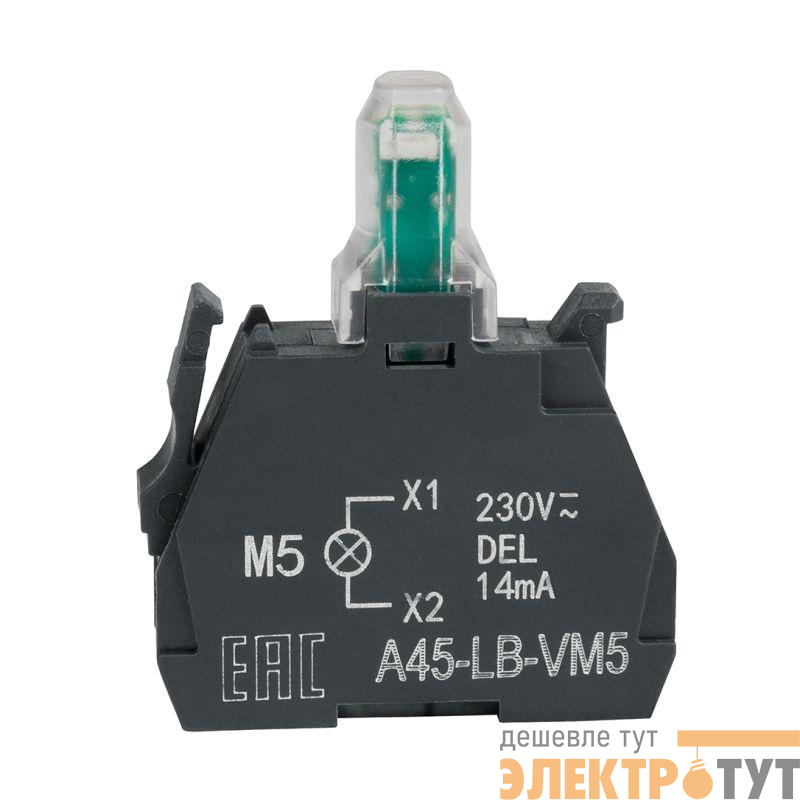 Блок световой OptiSignal D22 A45-LB-VM5 желт. 230-240VAC ZBVM5 КЭАЗ 332210