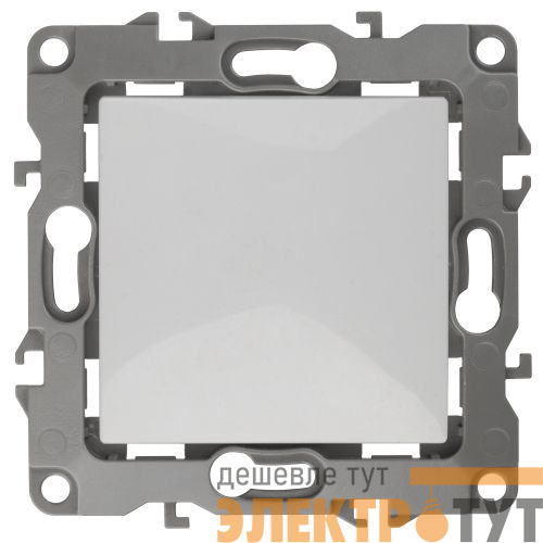 Переключатель 1-кл. СП Эра12 12-1103-01 10А IP20 250В 10AX механизм бел. Эра Б0014639