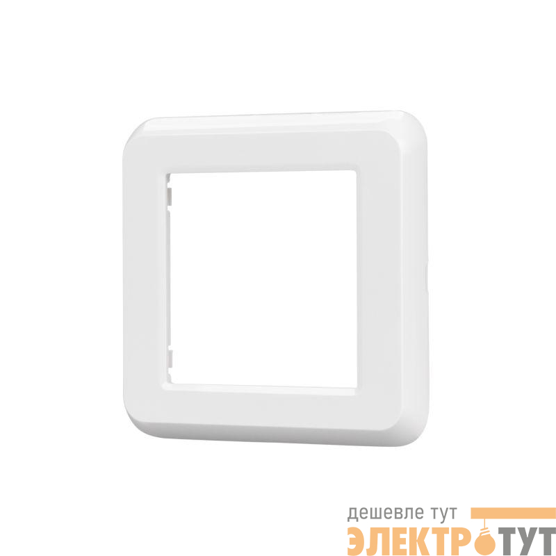 Рамка пластиковая FRM-VERSA-PL-1-WH Arlight 043767