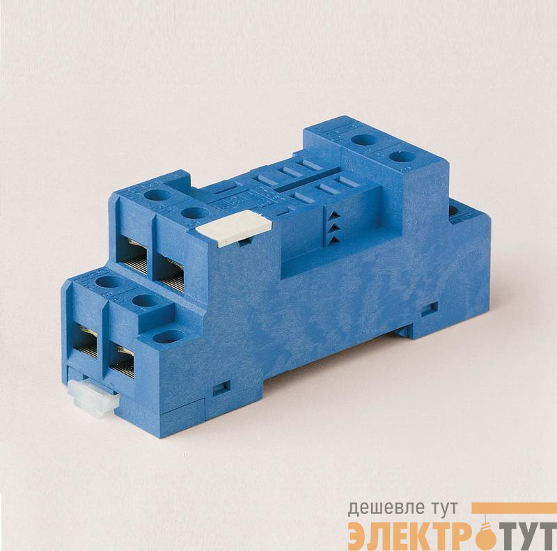 Розетка для реле 56.32 винт. клеммы с метал. клипсой FINDER 9672SMA