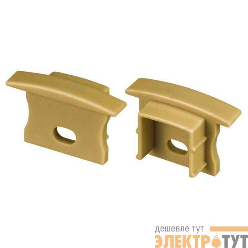 Заглушка ARH-LINE-2315-F с отверстием GOLD пластик Arlight 040002