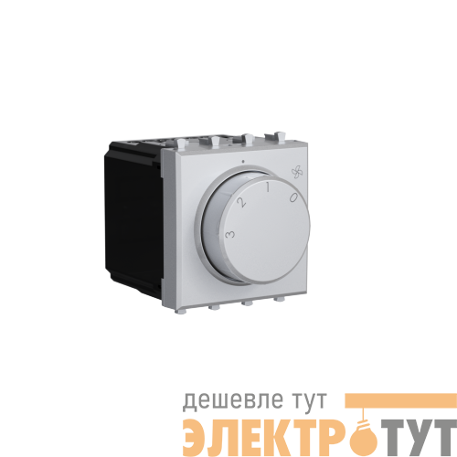 Управление вентилятора 2мод. Avanti "Закаленная сталь" DKC 4404172