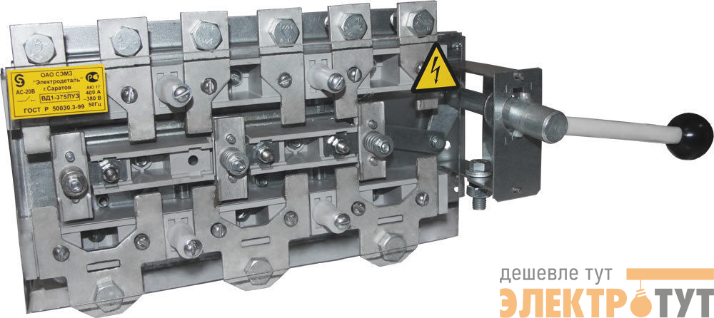 Переключатель-разъединитель ВД1-375 У3 400А 380В Саратов