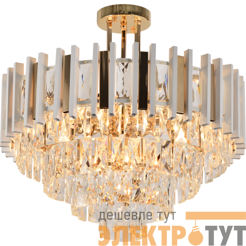 Люстра Nicole 1041-308 8хЕ14 40Вт хрусталь Rivoli Б0061204