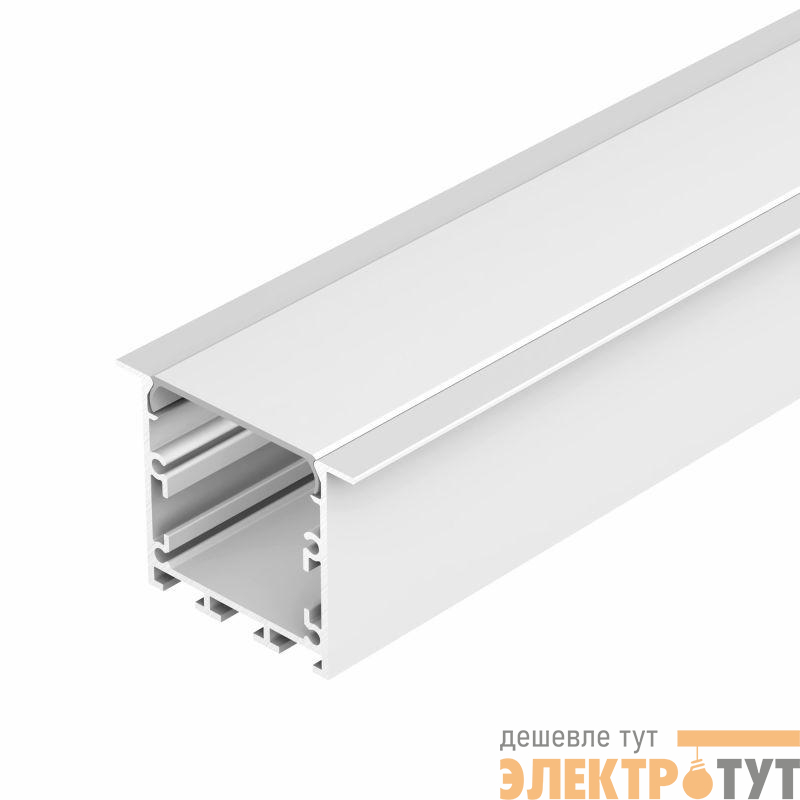 Профиль LINIA49-F-M-3000 WHITE L3000 алюм. Arlight 055396