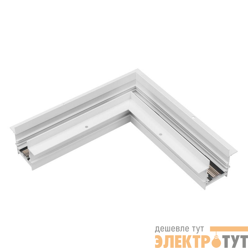 Коннектор угловой MAG-CON-4560-FDW-L90 (WH 5LN) IP20 металл Arlight 046838