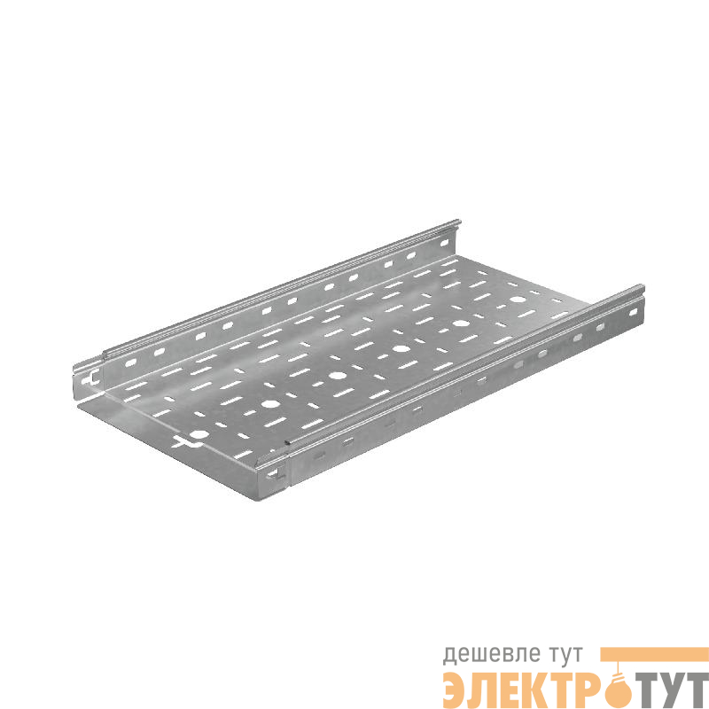 Лоток перфорированный 50х300 L6000 1.0мм "Быстрый монтаж ПЛЮС" КМ PL12345