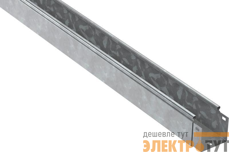 Лоток листовой неперфорированный 100х80 L3000 сталь 1.2мм HDZ IEK CLN10-080-100-120-3-M-HDZ