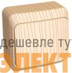Переключатель проходной 1-кл. ОП Этюд 10А IP20 сосна SchE BA10-004D