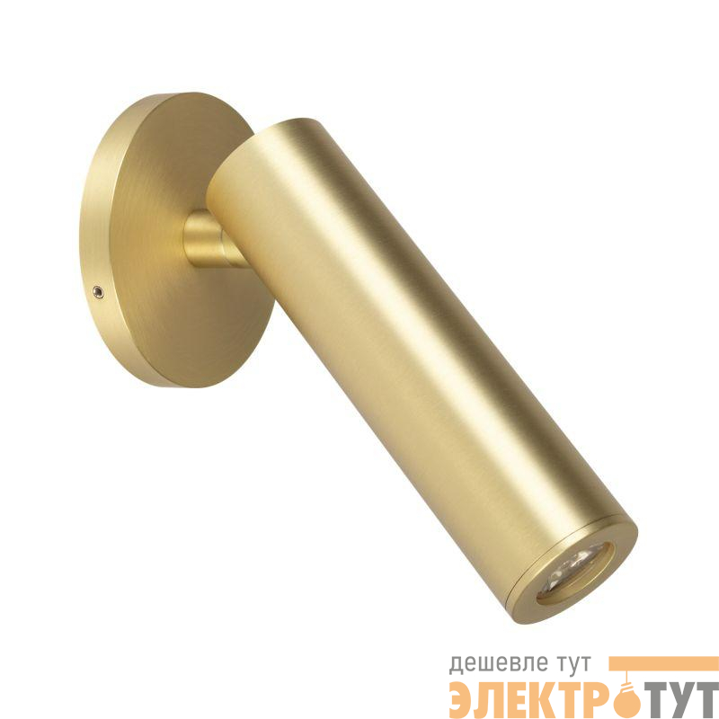 Светильник светодиодный SP-READER-NB-R60-3W Warm3000 GD 20deg 230В IP20 3Вт 3000К метал. Arlight 053095