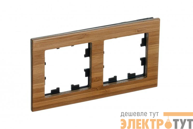 Рамка 2-м AtlasDesign Nature дерево бамбук SE ATN353202