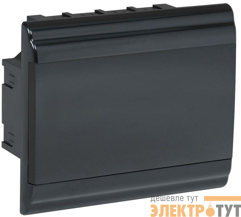 Корпус модульный встраиваемый ЩРВ-П-9 PRIME IP41 пластик. черн. IEK MKP13-V-01-09-41-K02