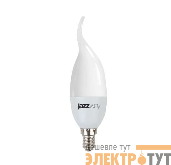 Лампа светодиодная PLED-SP CA37 9Вт свеча 3000К тепл. бел. E14 820лм 230В JazzWay 2859518A