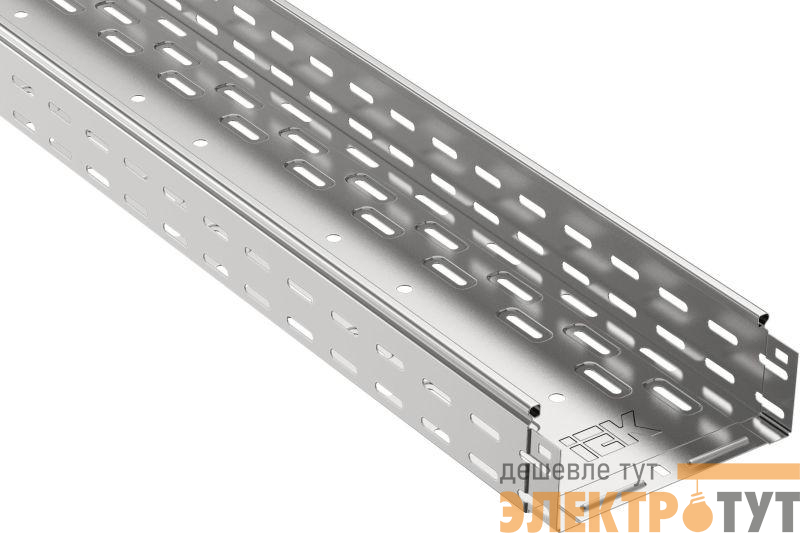 Лоток листовой перфорир. 200х80 L3000 сталь 0.8мм крашен. IEK CLPK10-080-200-3