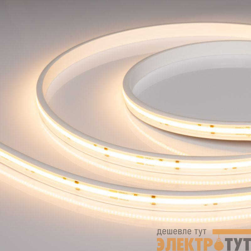 Лента светодиодная ARL-PV-X720-15mm 230В Warm 2700К 14Вт/м IP65 герметичная (уп.30м) Arlight 054675