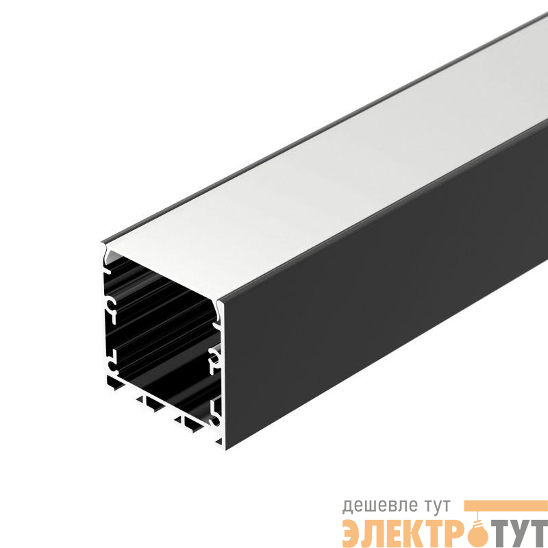 Профиль LINE-M-3535-2500 BLACK L2500 алюм. Arlight 053424