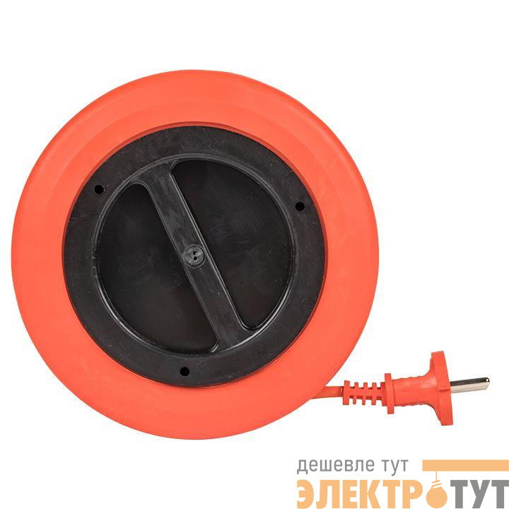 Удлинитель-рулетка 4х10м без заземл. 10А 2.3кВт ПВС 2х0.75 PROxima EKF UBR-6-257-4-10