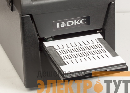 Адаптер жесткие маркировочные теги для трубчатых держателей L15мм DKC PLT08