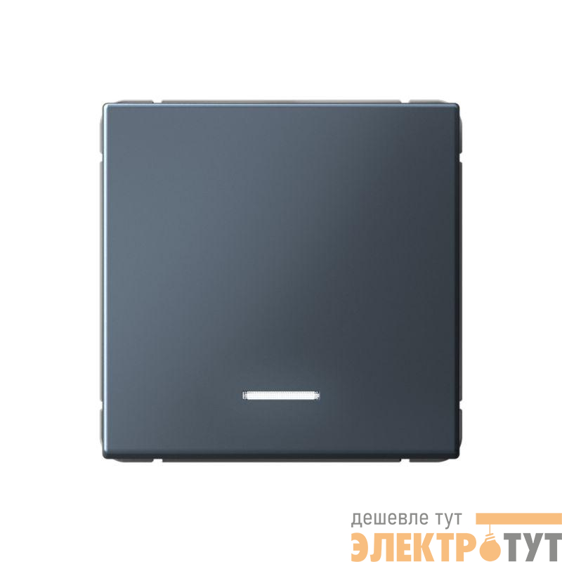 Выключатель 1-кл. ArtGallery 10AX с подсветкой быстрозажим. клем. механизм грифель SE GAL000713S