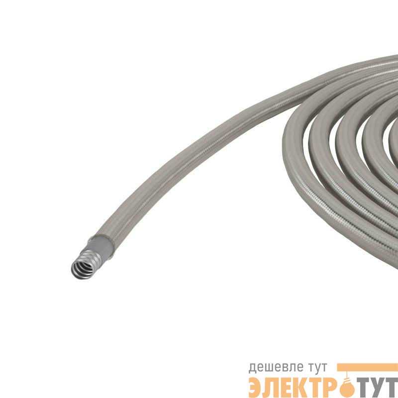 Металлорукав в SEBS изоляции гладкой и оплетке из нерж. стали DN d35мм dвн.35мм Dнар.43мм (уп.25м) DKC 607STX038