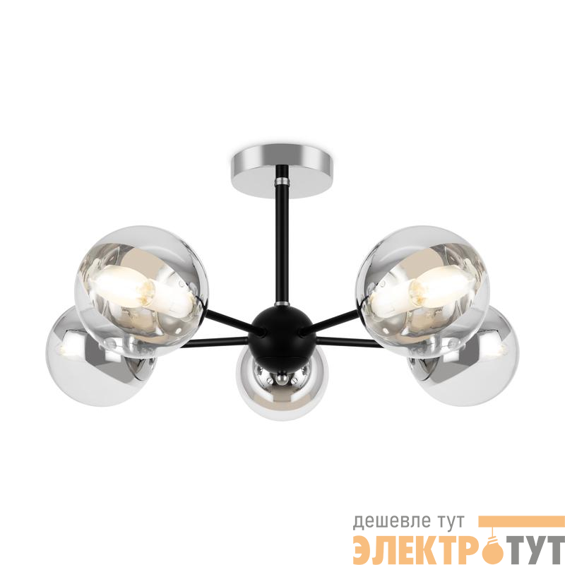 Светильник Sonnet 40Вт E14х5 IP20 подвесной Freya FR5271PL-05B