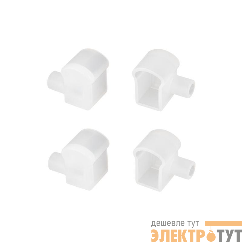 Заглушка WPH-FLEX-0817-SIDE WHITE с отверстием пластик Arlight 040853