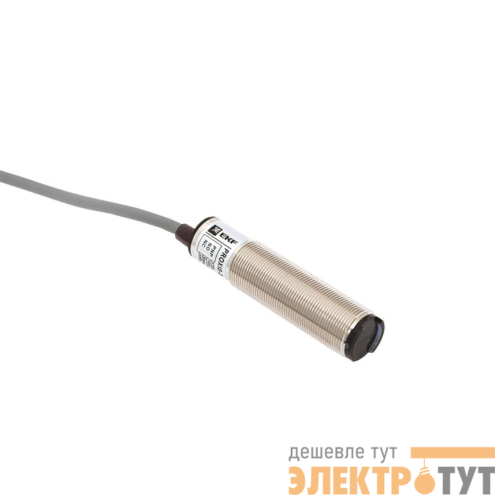 Датчик оптический бесконтактный EKF PROXIS-3D-18-50-P-NO+NC-2
