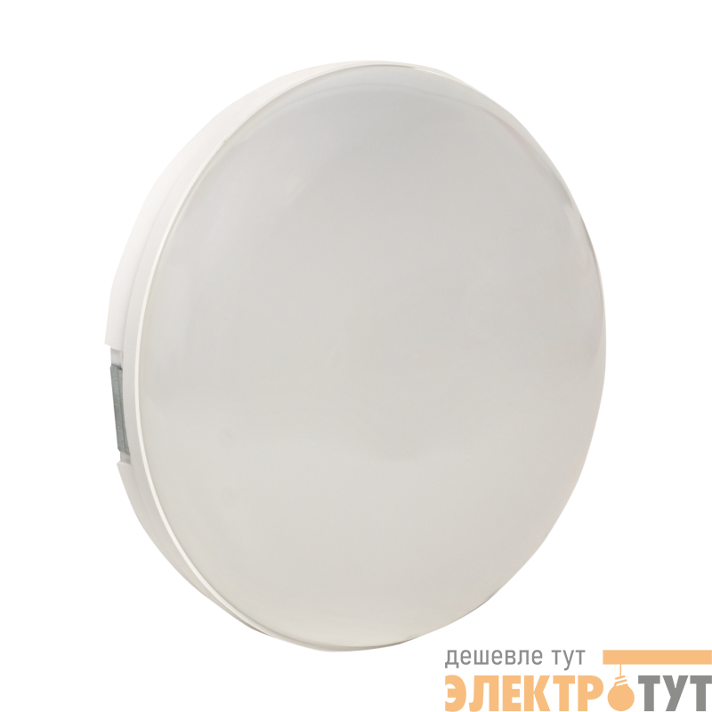 Светильник светодиодный ЖКХ ДПО-2800 12Вт 6500K IP65 круг с оптико-акустическим датчиком движения LUMA EKF BKL-2800DA-R-12-6500