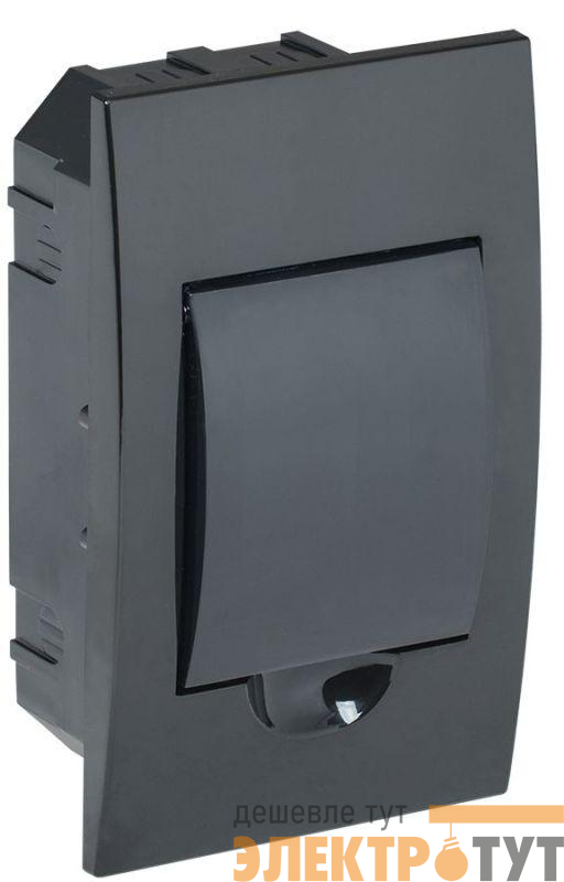 Корпус встраиваемый ЩРВ-П-4 Krepta 3 IP41 пластик. черн. IEK MKP12-V-04-41-K02