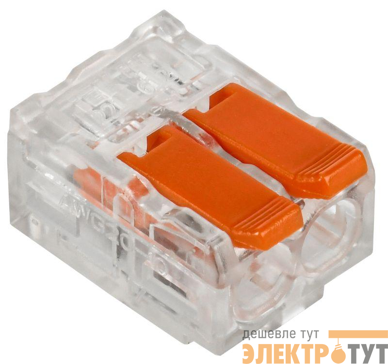 Клемма строительно-монтажная СМК 221-612 (уп.4шт) IEK UKZ40-612-004