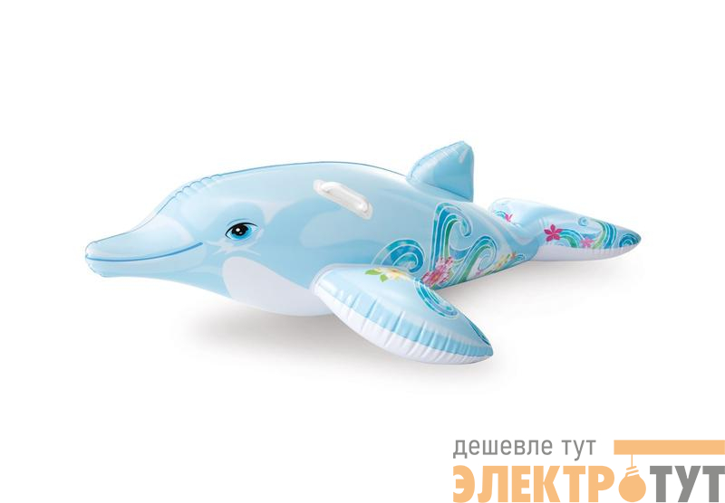 Райдер "Дельфин" 175х66см от 3 лет (58535NP) INTEX 6941057455358