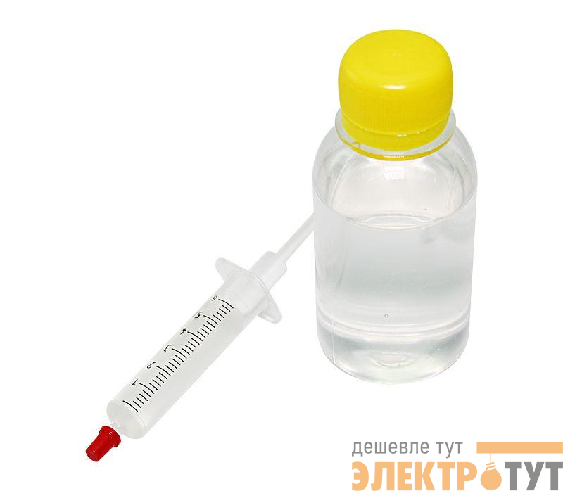 Компаунд силиконовый прозрачный ПК-68 (двухкомпонентный) 100гр Rexant 09-3985