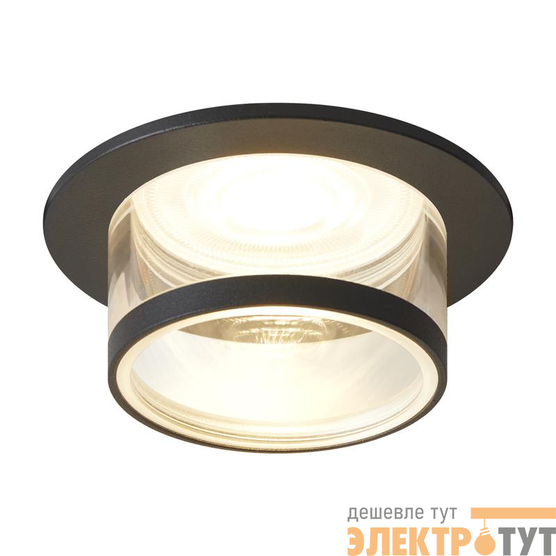 Светильник 233 10Вт GU10х1 IP20 спот Voltega VGL7233DLB-01B