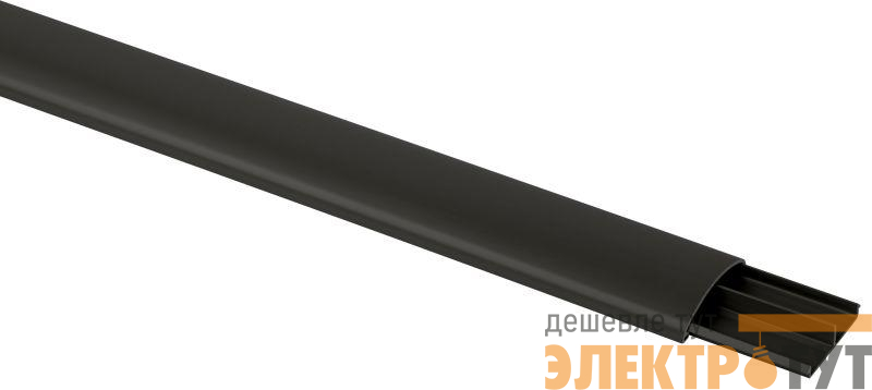 Кабель-канал 50х12 L2000 напольный черн. RAL 9004 ЭРА Б0064453