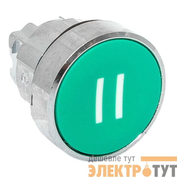 Механизм кнопки исполнительный "II" XB4 IP65 плоский возвратный без фиксации зел. EKF XB4BA-3154C-65