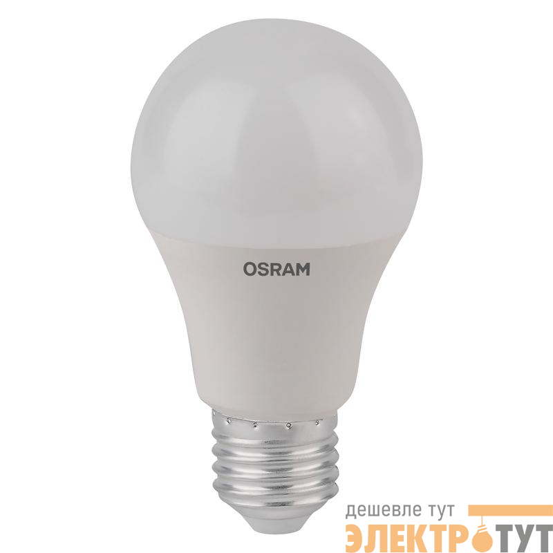 Лампа светодиодная LED STAR CLASSIC A 60 7W/827 7Вт грушевидная 2700К тепл. бел. E27 600лм 220-240В матов. пласт. OSRAM 4058075096387